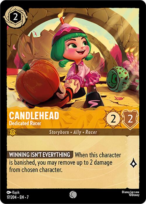 Candlehead - Dedicated Racer (17/204) [Archazia's Island] | Black Swamp Games
