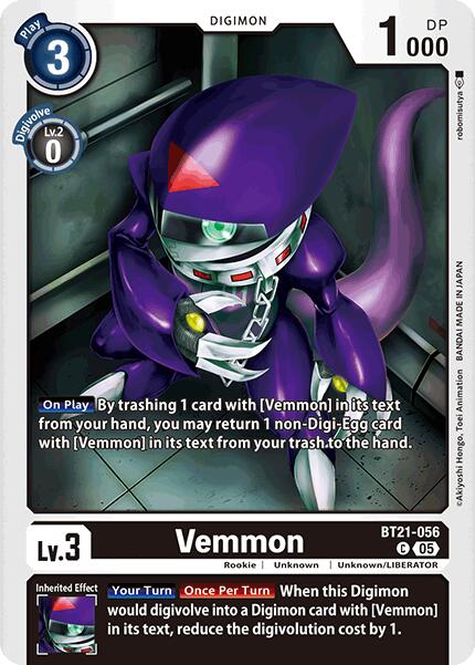 Vemmon [BT21-056] [World Convergence] | Black Swamp Games