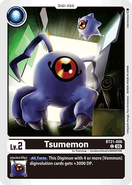 Tsumemon [BT21-006] [World Convergence] | Black Swamp Games