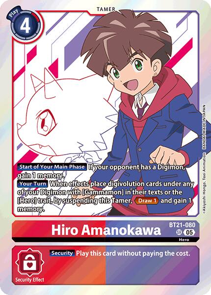 Hiro Amanokawa [BT21-080] [World Convergence] | Black Swamp Games