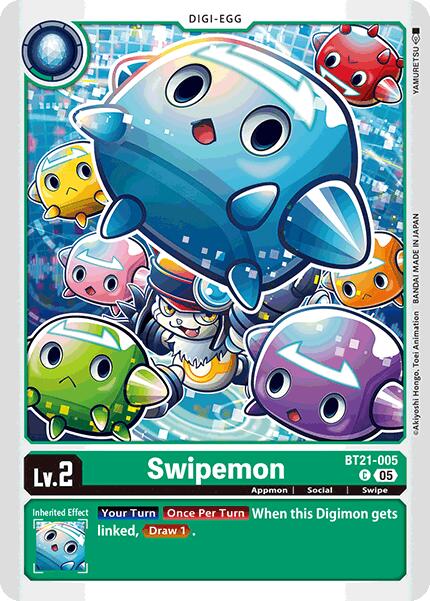 Swipemon [BT21-005] [World Convergence] | Black Swamp Games