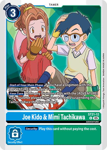 Joe Kido & Mimi Tachikawa [ST21-12] [Starter Deck: Hero of Hope] | Black Swamp Games