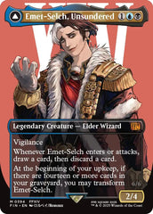 Emet-Selch, Unsundered // Hades, Sorcerer of Eld (Borderless) [FINAL FANTASY] | Black Swamp Games