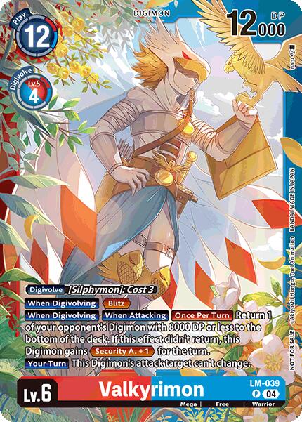 Valkyrimon [LM-039] (Limited Card Pack) [World Convergence] | Black Swamp Games