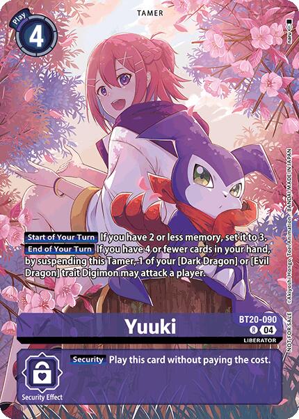 Yuuki [BT20-090] (Special Booster Ver.2.5 Celebration Event) [Release Special Booster 2.5 Celebration Event Cards] | Black Swamp Games