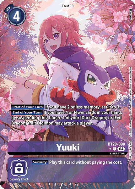 Yuuki [BT20-090] (Special Booster Ver.2.5 Celebration Event -Winner-) [Release Special Booster 2.5 Celebration Event Cards] | Black Swamp Games