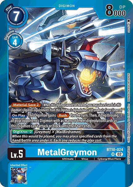 MetalGreymon [BT10-024] (Special Event Pack 2025) [Xros Encounter Promos] | Black Swamp Games