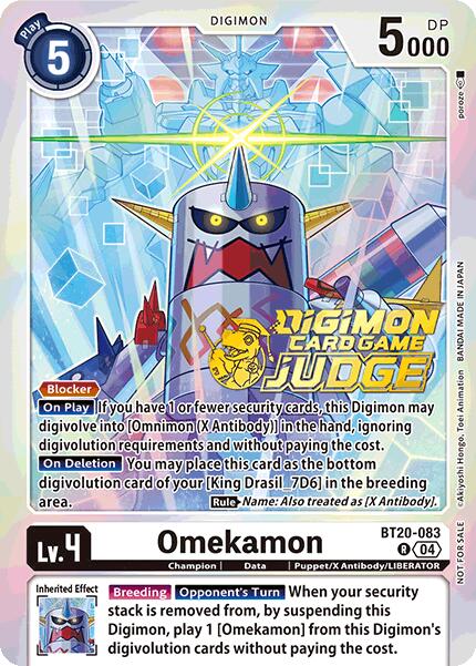 Omekamon [BT20-083] (Judge Pack 2025 Wave 1) [Release Special Booster Ver.2.5 Promos] | Black Swamp Games