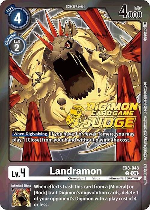 Landramon [EX8-048] (Judge Pack 2025 Wave 1) [Chain of Liberation Promos] | Black Swamp Games