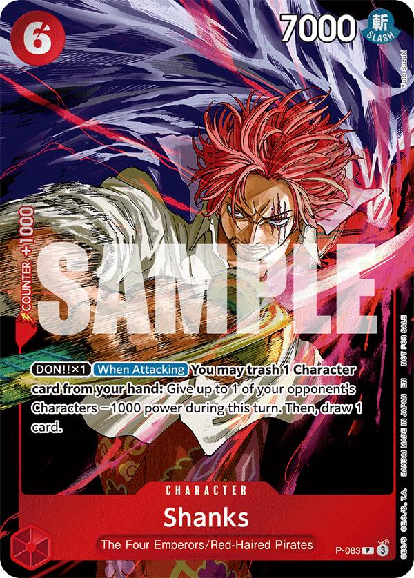 Shanks (Event Pack Vol. 6) [One Piece Promotion Cards] | Black Swamp Games