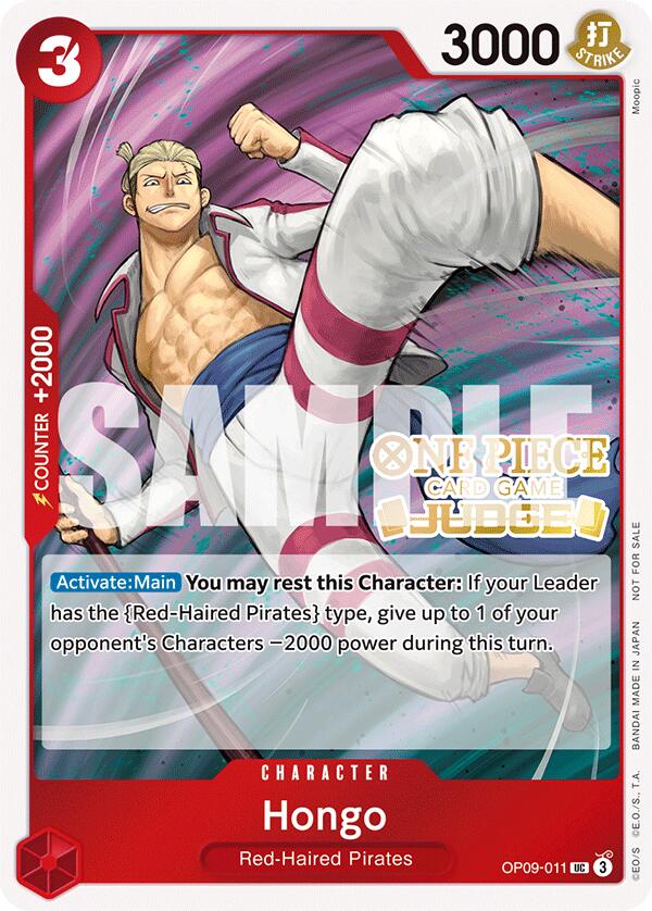 Hongo (Judge Pack Vol. 5) [One Piece Promotion Cards] | Black Swamp Games