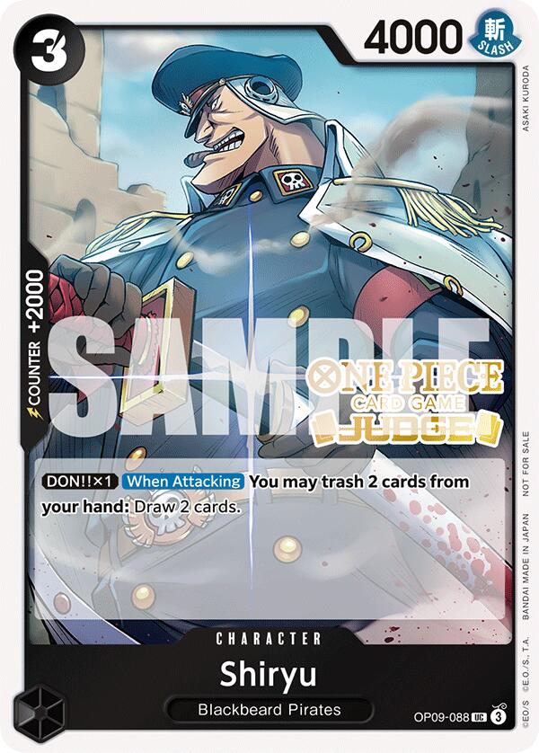 Shiryu (Judge Pack Vol. 5) [One Piece Promotion Cards] | Black Swamp Games
