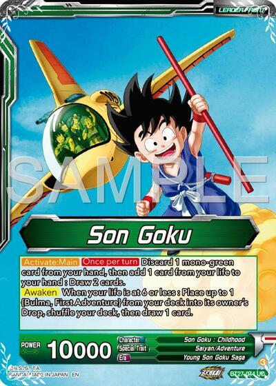 Son Goku // Son Goku & Bulma, First Encounter (SLR) (BT27-044) [History of Z] | Black Swamp Games