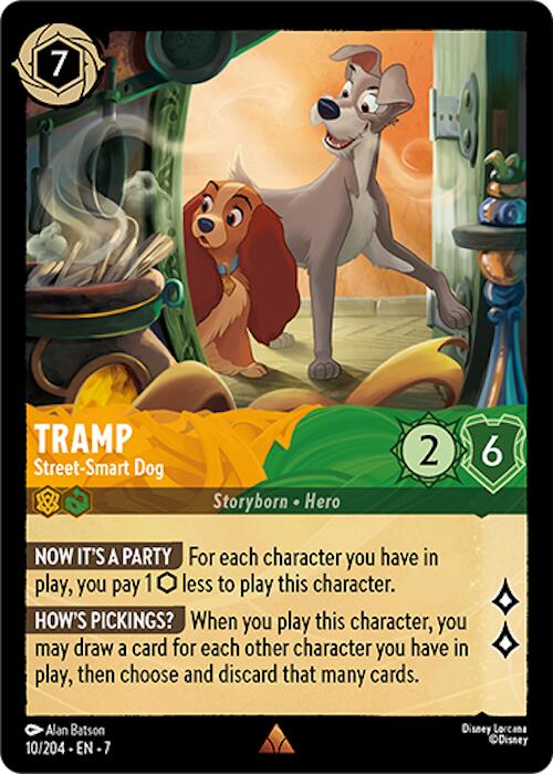 Tramp - Street-Smart Dog (10/204) [Archazia's Island] | Black Swamp Games
