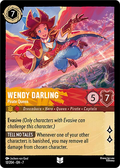 Wendy Darling - Pirate Queen (12/204) [Archazia's Island] | Black Swamp Games
