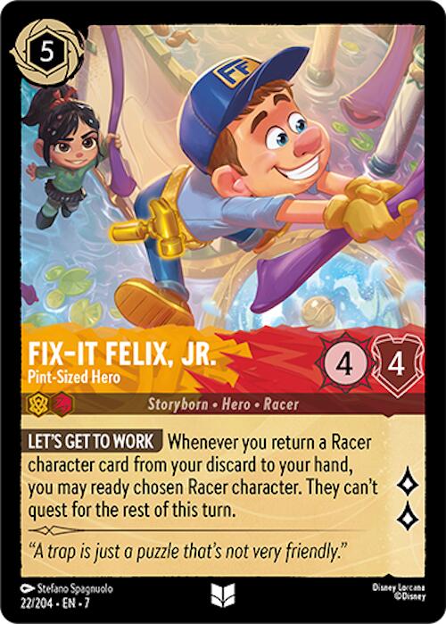 Fix-It Felix, Jr. - Pint-Sized Hero (22/204) [Archazia's Island] | Black Swamp Games