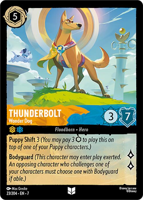 Thunderbolt - Wonder Dog (23/204) [Archazia's Island] | Black Swamp Games