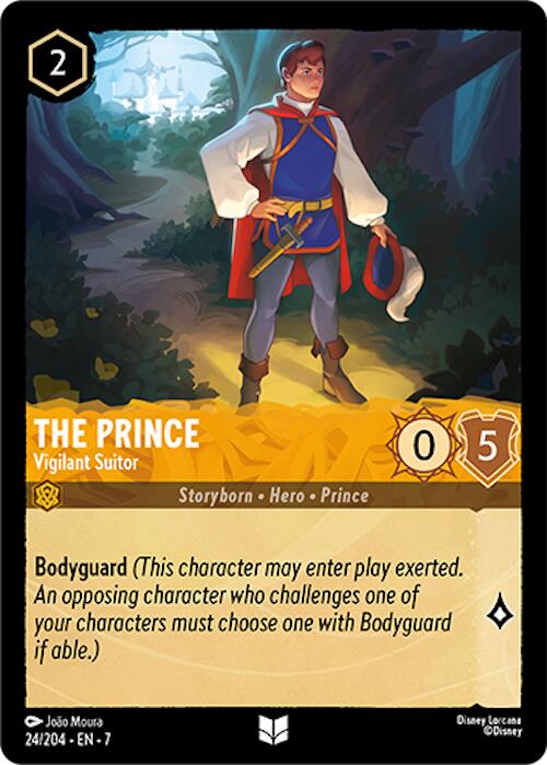 The Prince - Vigilant Suitor (24/204) [Archazia's Island] | Black Swamp Games