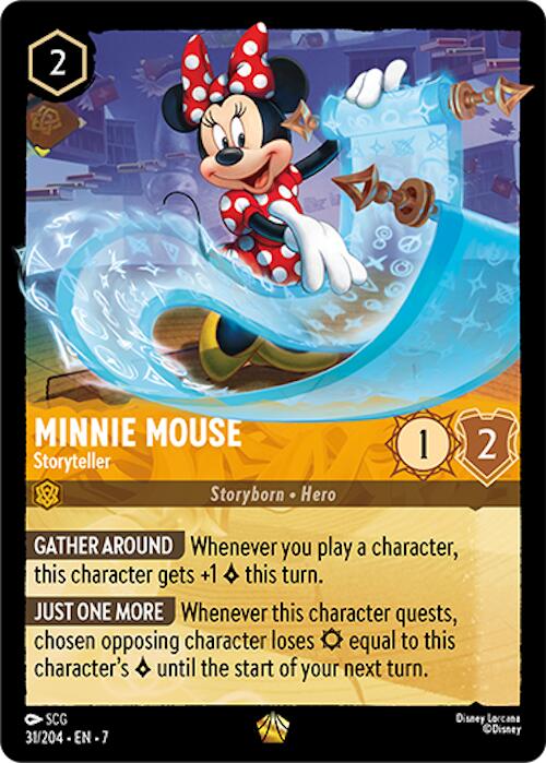 Minnie Mouse - Storyteller (31/204) [Archazia's Island] | Black Swamp Games
