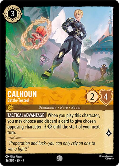 Calhoun - Battle-Tested (36/204) [Archazia's Island] | Black Swamp Games