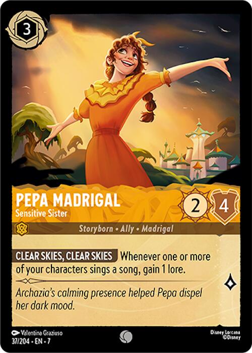 Pepa Madrigal - Sensitive Sister (37/204) [Archazia's Island] | Black Swamp Games