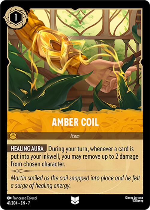 Amber Coil (41/204) [Archazia's Island] | Black Swamp Games