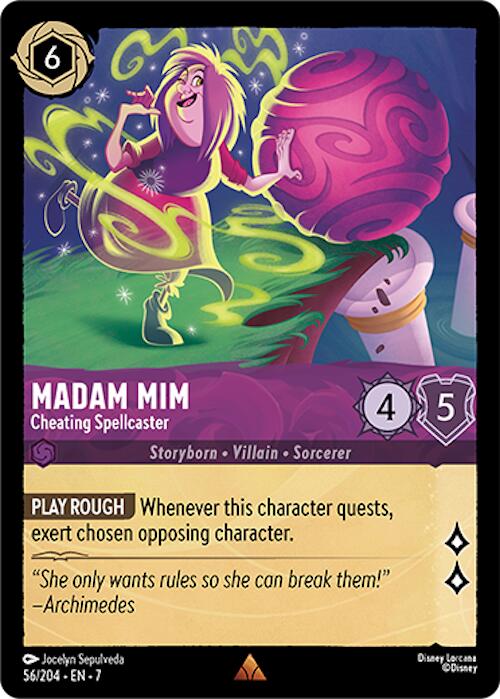 Madam Mim - Cheating Spellcaster (56/204) [Archazia's Island] | Black Swamp Games