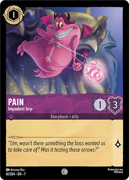 Pain - Impudent Imp (61/204) [Archazia's Island] | Black Swamp Games