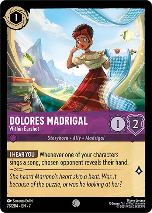 Dolores Madrigal - Within Earshot (78/204) [Archazia's Island] | Black Swamp Games