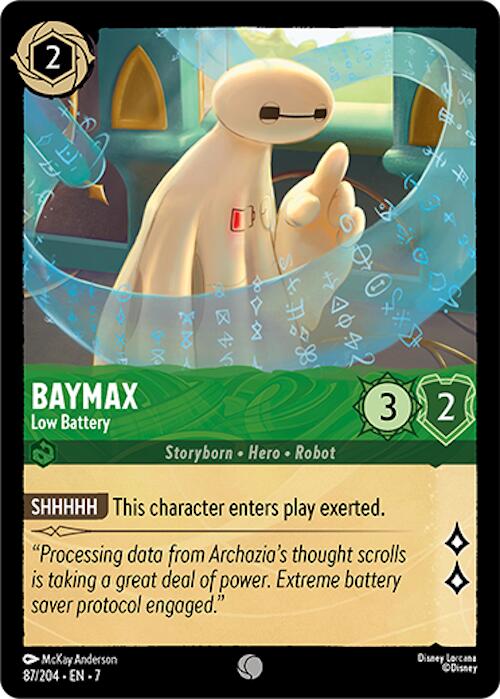 Baymax - Low Battery (87/204) [Archazia's Island] | Black Swamp Games