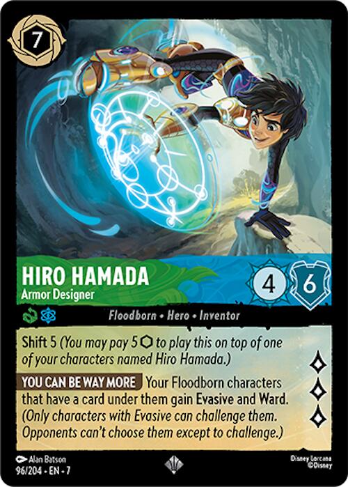 Hiro Hamada - Armor Designer (96/204) [Archazia's Island] | Black Swamp Games