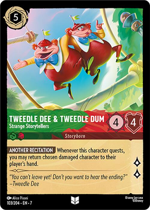 Tweedledee & Tweedledum - Strange Storytellers (103/204) [Archazia's Island] | Black Swamp Games