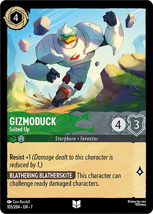 Gizmoduck - Suited Up (105/204) [Archazia's Island] | Black Swamp Games