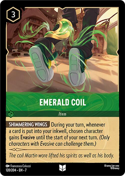 Emerald Coil (120/204) [Archazia's Island] | Black Swamp Games