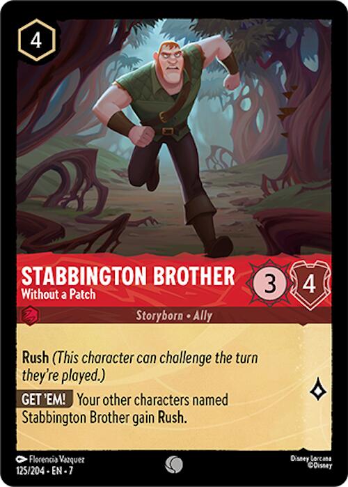Stabbington Brother - Without a Patch (125/204) [Archazia's Island] | Black Swamp Games