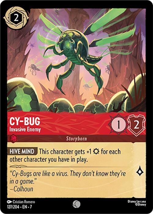 Cy-Bug - Invasive Enemy (127/204) [Archazia's Island] | Black Swamp Games