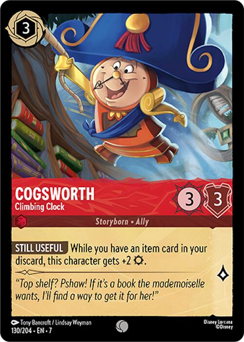 Cogsworth - Climbing Clock (130/204) [Archazia's Island] | Black Swamp Games