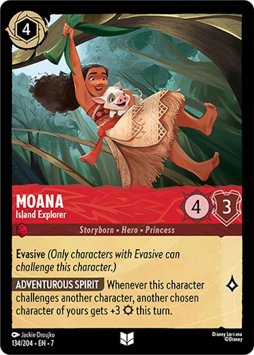 Moana - Island Explorer (134/204) [Archazia's Island] | Black Swamp Games