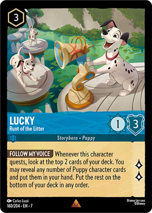 Lucky - Runt of the Litter (160/204) [Archazia's Island] | Black Swamp Games
