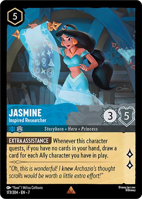 Jasmine - Inspired Researcher (173/204) [Archazia's Island] | Black Swamp Games