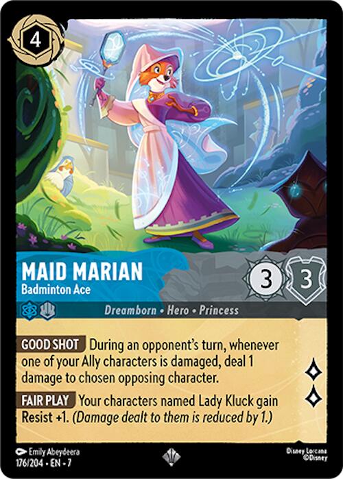 Maid Marian - Badminton Ace (176/204) [Archazia's Island] | Black Swamp Games