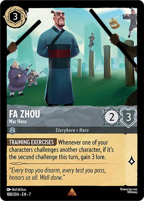Fa Zhou - War Hero (188/204) [Archazia's Island] | Black Swamp Games