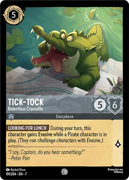 Tick-Tock - Relentless Crocodile (191/204) [Archazia's Island] | Black Swamp Games