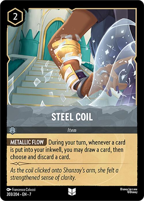 Steel Coil (203/204) [Archazia's Island] | Black Swamp Games