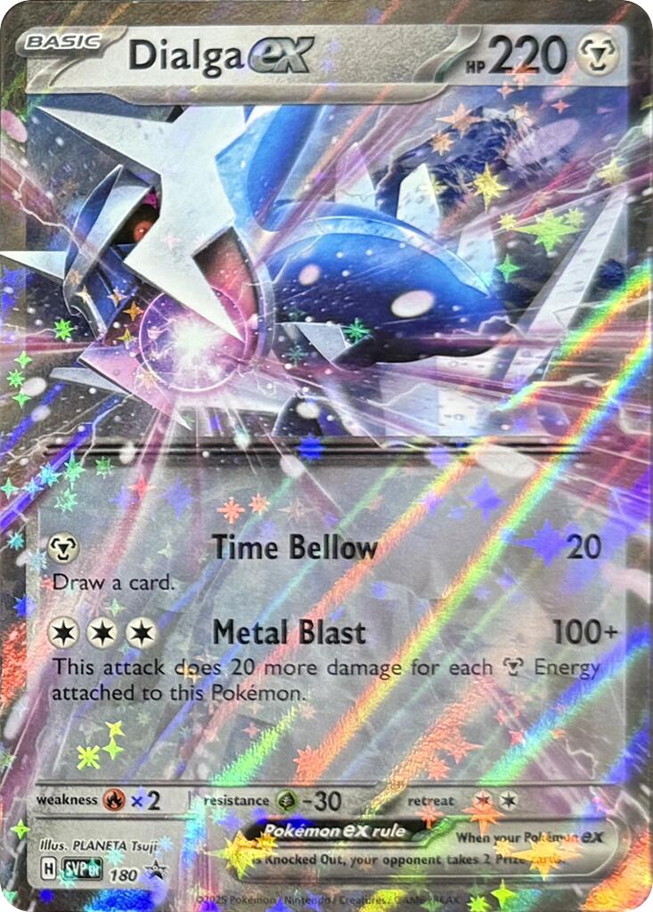 Dialga ex (180) [Scarlet & Violet: Black Star Promos] | Black Swamp Games