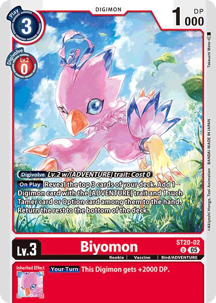 Biyomon [ST20-02] [Starter Deck: Protector of Light] | Black Swamp Games
