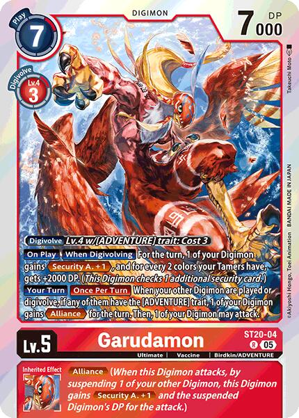 Garudamon [ST20-04] [Starter Deck: Protector of Light] | Black Swamp Games