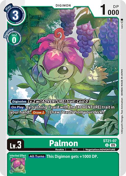 Palmon [ST21-07] [Starter Deck: Hero of Hope] | Black Swamp Games