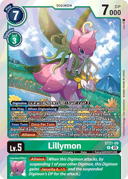 Lillymon [ST21-09] [Starter Deck: Hero of Hope] | Black Swamp Games