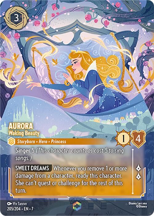 Aurora - Waking Beauty (Enchanted) (205/204) [Archazia's Island] | Black Swamp Games